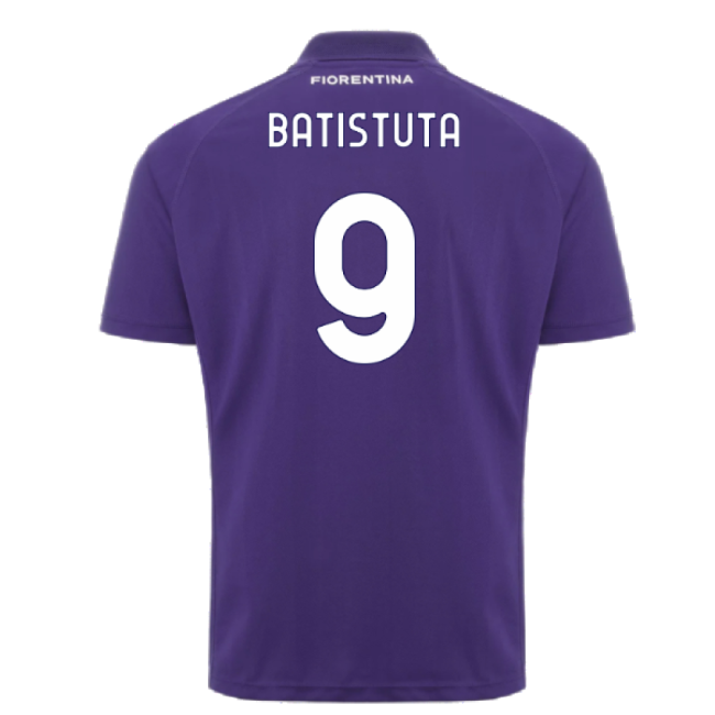 2024-2025 Fiorentina Home Comfortable Shirt (Batistuta 9)