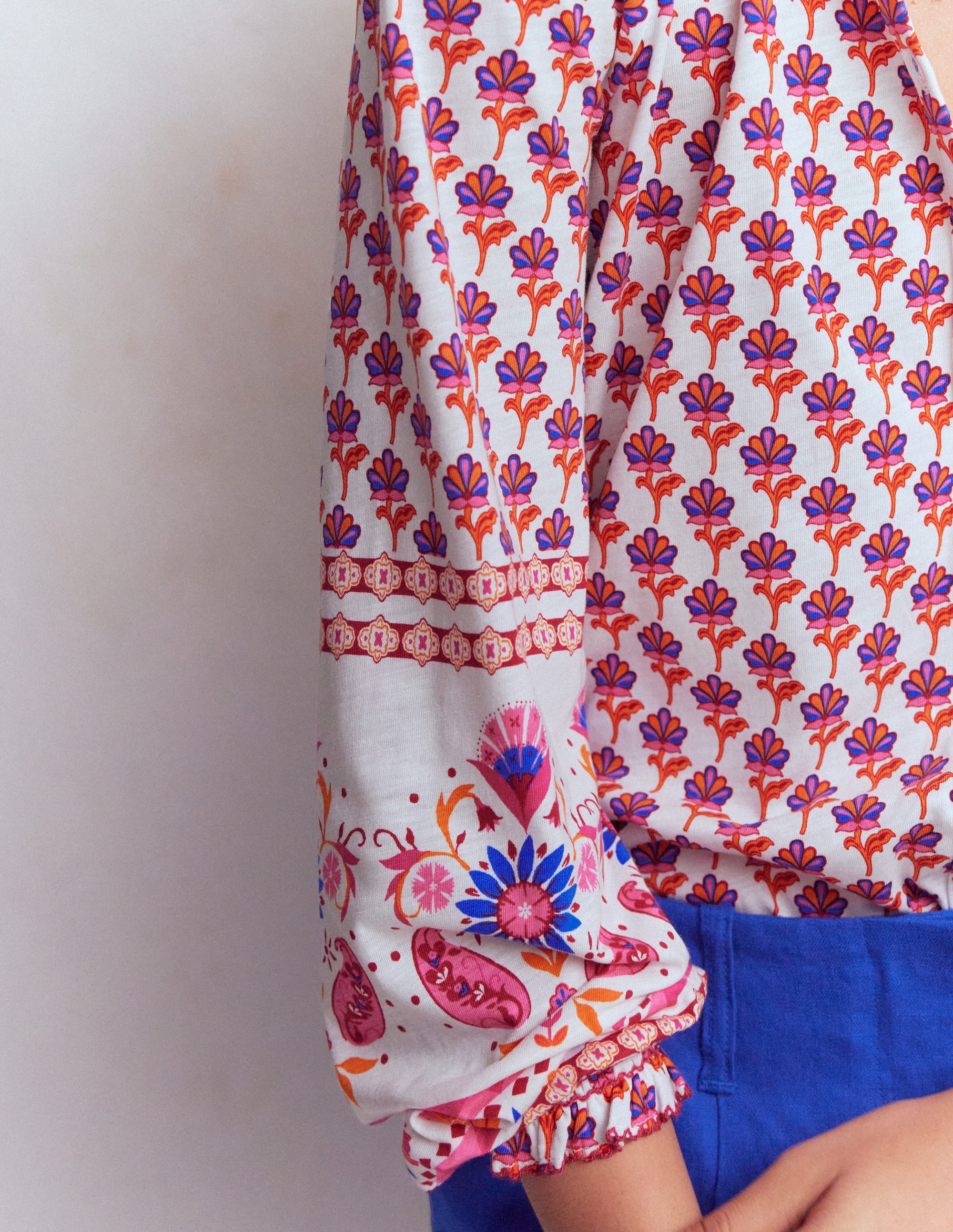 Effie Smocked Detail Shirt