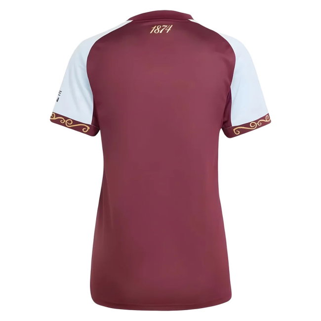 Aston Villa Home Shirt 2025-2026 edition (Female