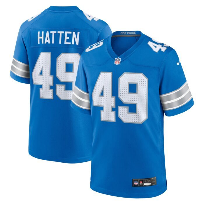None Men's Detroit Lions Budget-Friendly Replica Jersey Game Day Wea