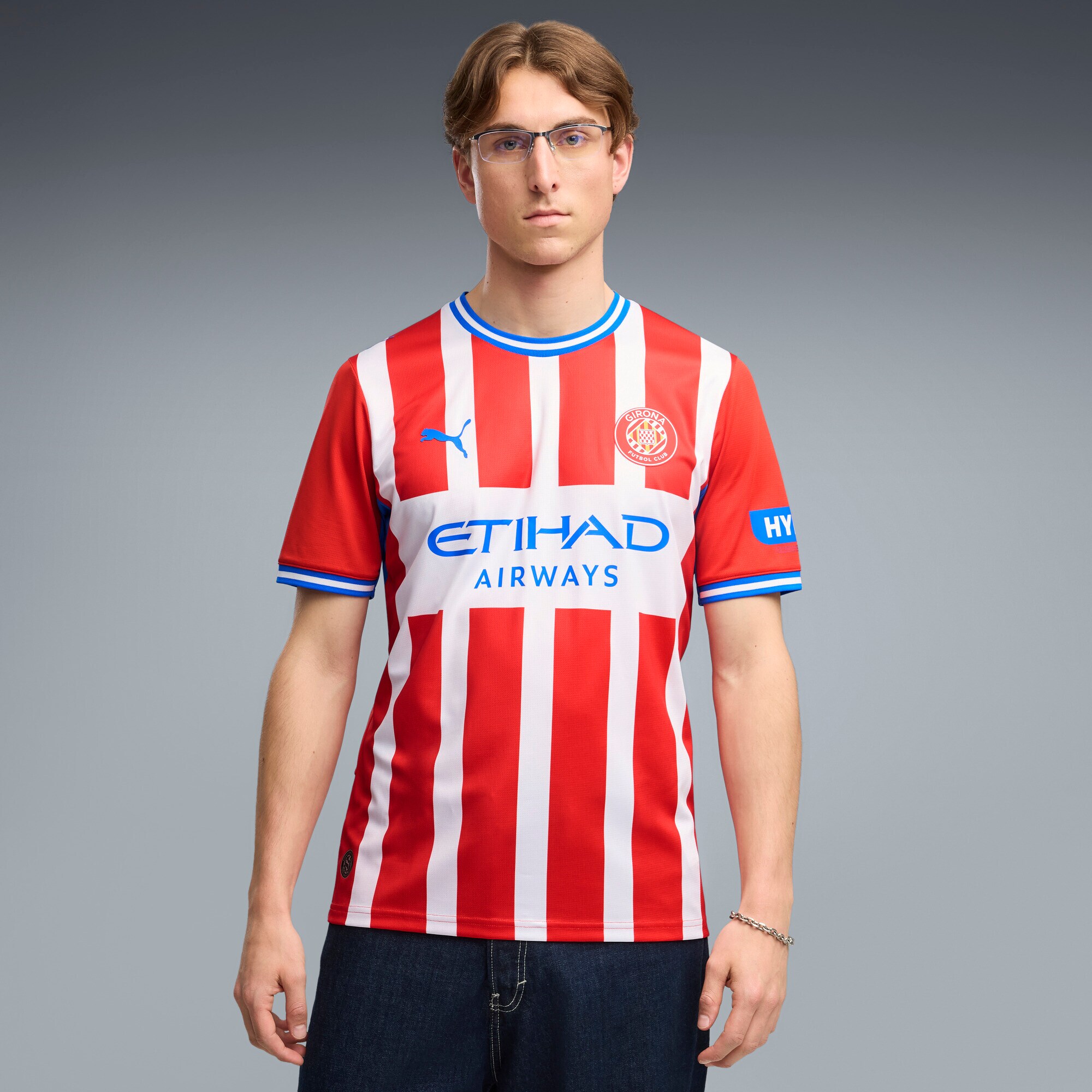 [SJH] Girona FC 2026/27 Home Replica Jersey - Red