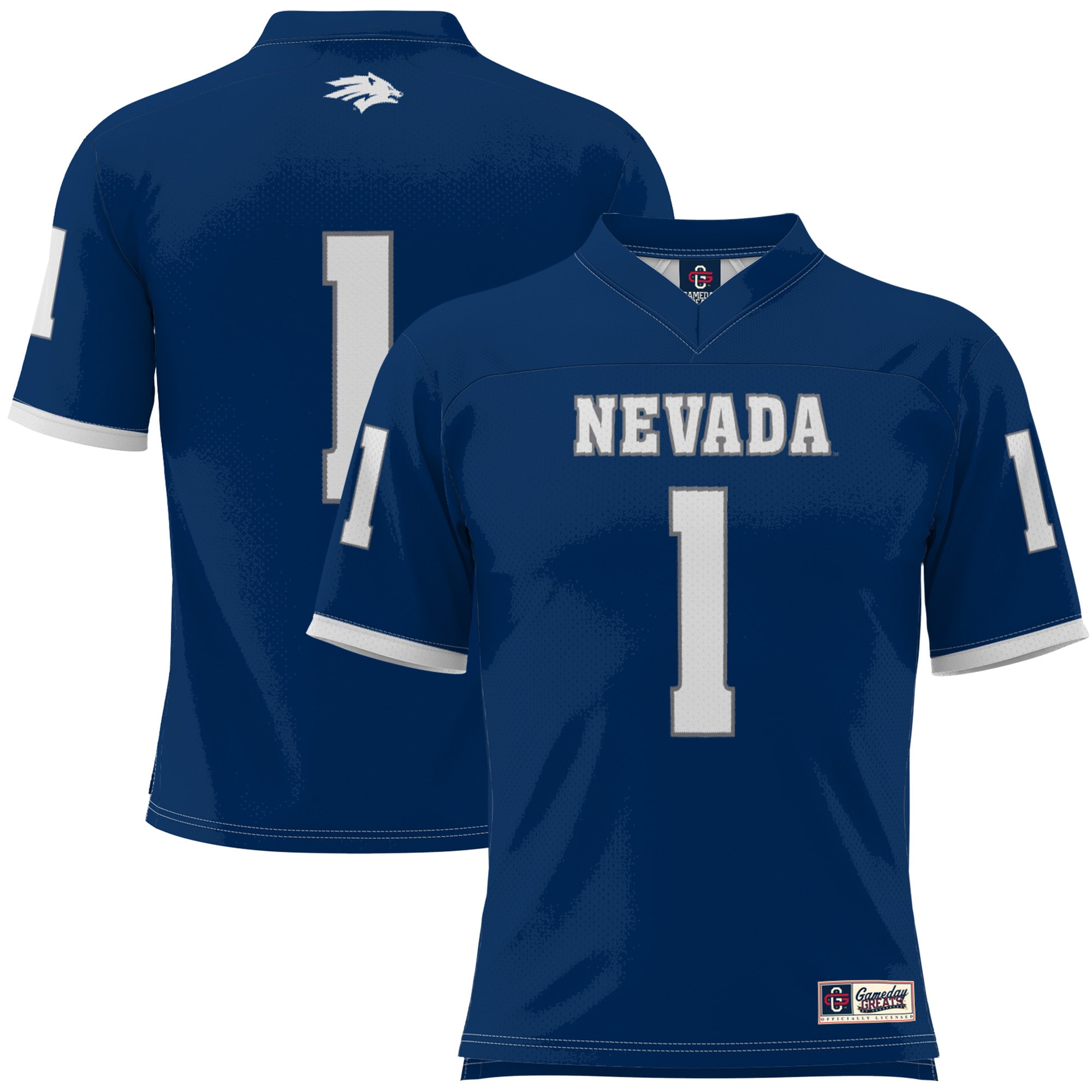 #1 Nevada Wolf Pack GameDay Greats Youth 2026/2027 Football Jersey - Navy