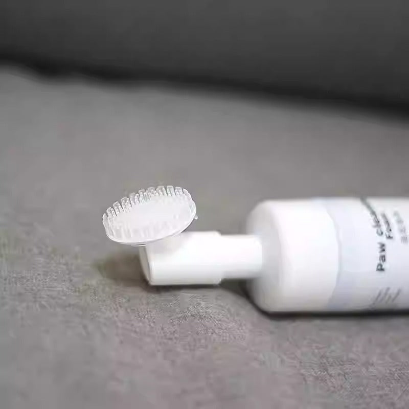 PawSpark Frenchie Cleaning Foam – Moisturizing No-Rinse Dog Foot Wash Disinfectant