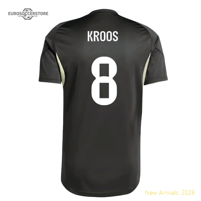 Genuine 2025-2026 Real Madrid Training Jersey (Utility Grey) (Kroos 8)
