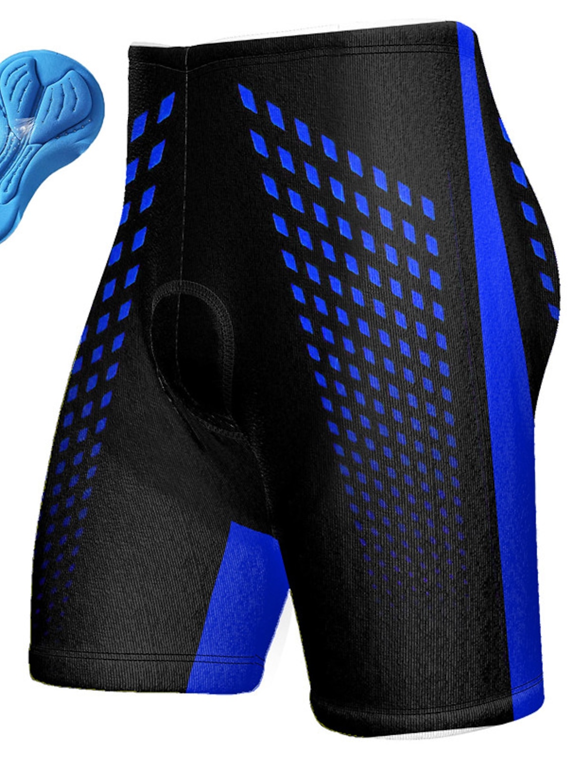 Men's Graphic Geometic Cycling Shorts Bike Padded Shorts / Chamois Bottoms Mountain Bike MTB Road Bike Cycling Sports 3D Pad Cycling Quick Dry Moisture Wicking Yellow Red Spandex Clothing Apparel