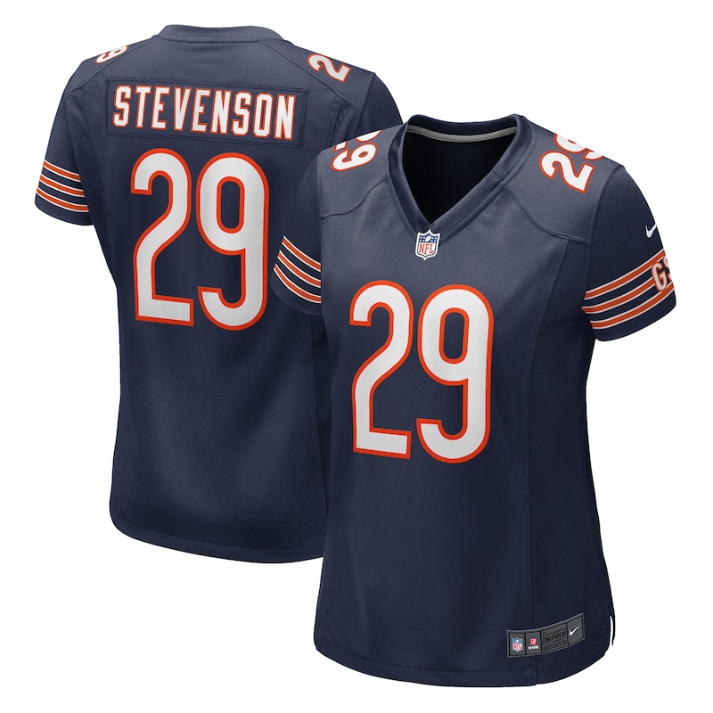 None Tyrique Stevenson CHI Bears Genuine Authentic Jersey for NFL Fans