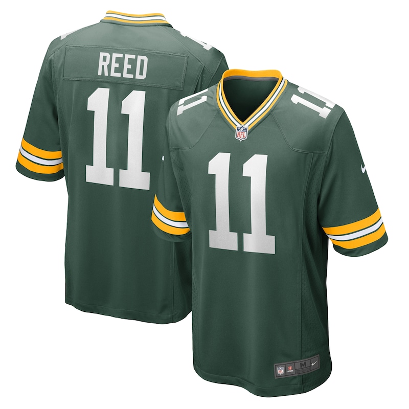 None Jayden Reed GB Packers Victory Premium Material Jersey Game Day W