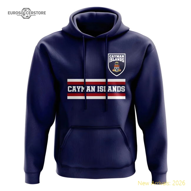 Luxury Cayman Islands Core Football Country Hoody (navy)