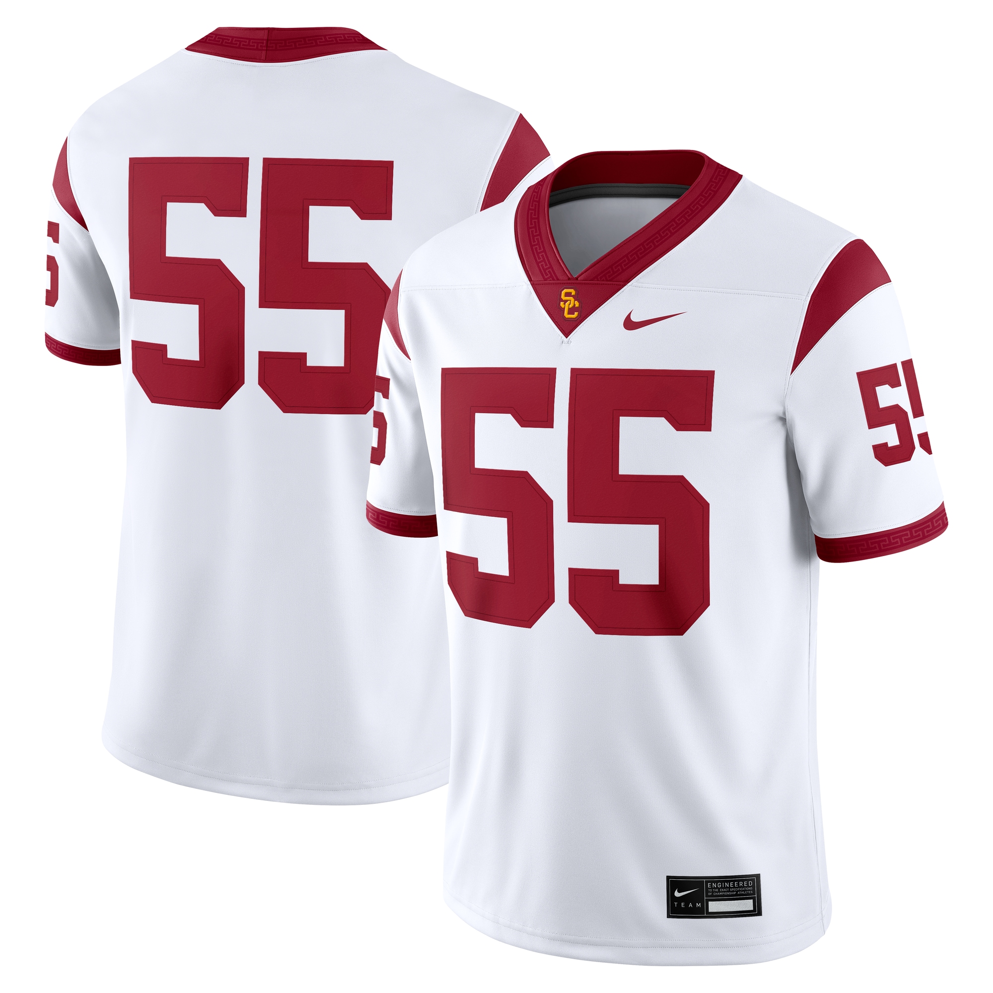 [NJP] Youth USC Trojans Limited Away Game Jersey - White