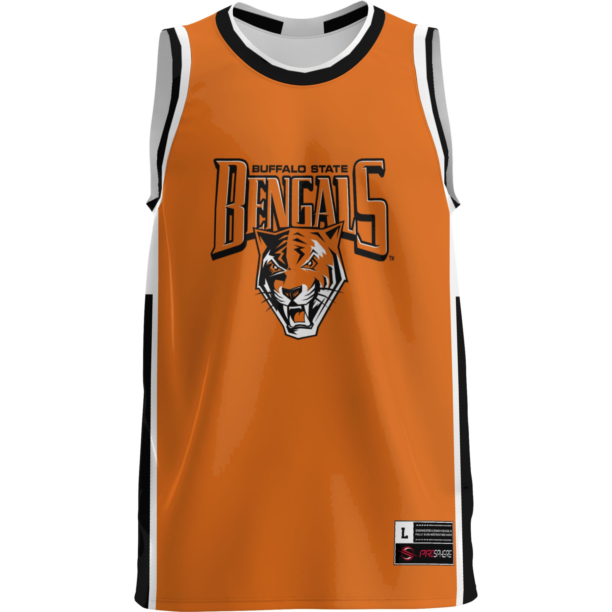 [DDG] Buffalo State Bengals GameDay Greats Lightweight Basketball Jersey - Orange