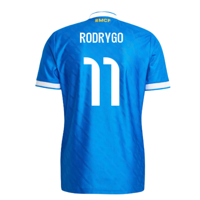 Official Third Real Madrid Rodrygo Jersey 2025-2026 Breathable