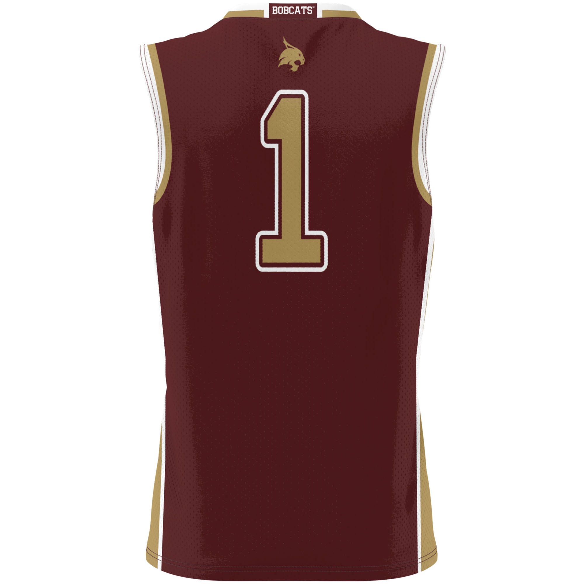 #1 Texas State Bobcats GameDay Greats Unisex Lightweight Basketball Jersey - Maroon