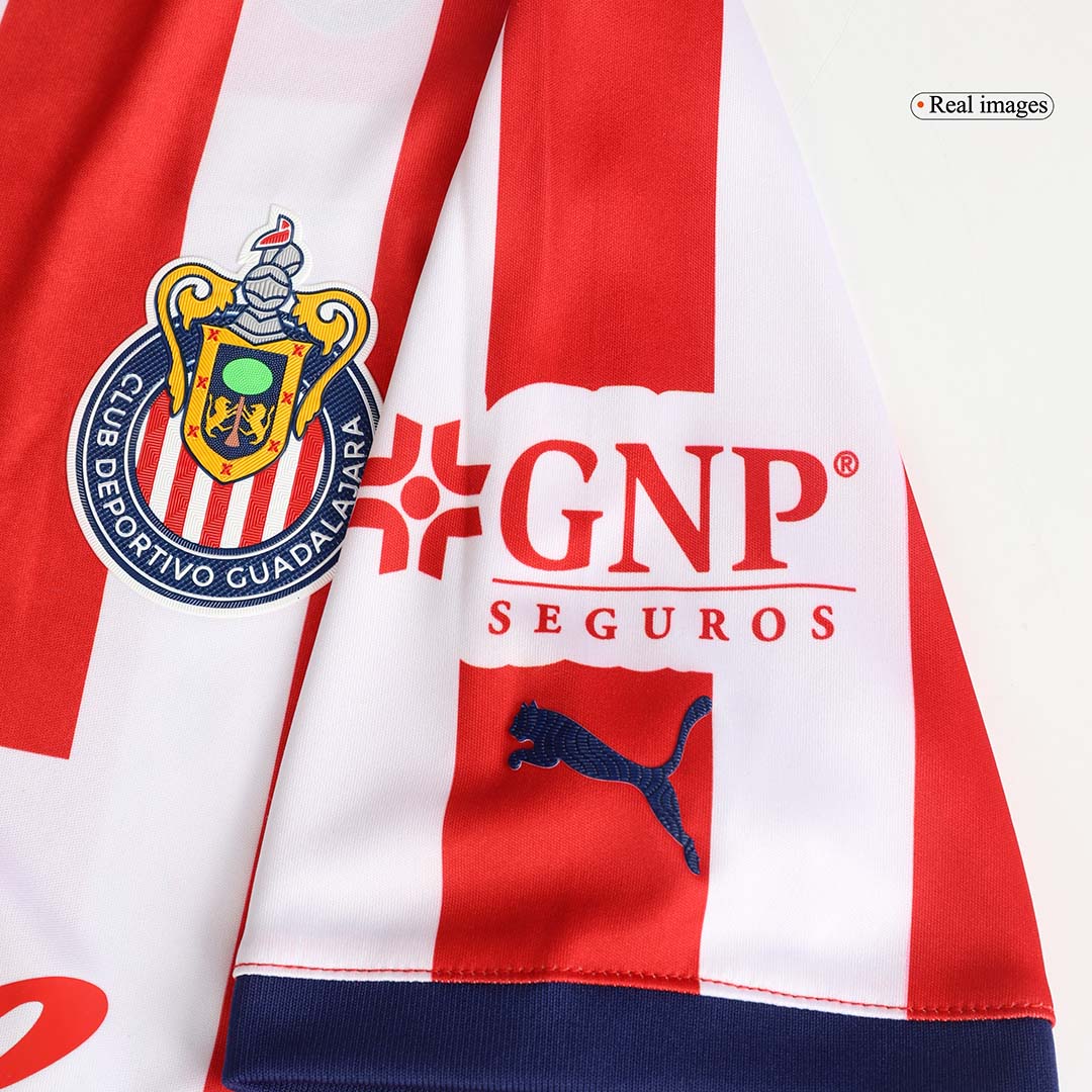 Player Version Chivas Home  Soccer Jersey 2024/25 Authentic Kit