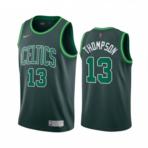 Green Boston Celtics #13 Celtics Jersey - Polyester Basketball Jersey