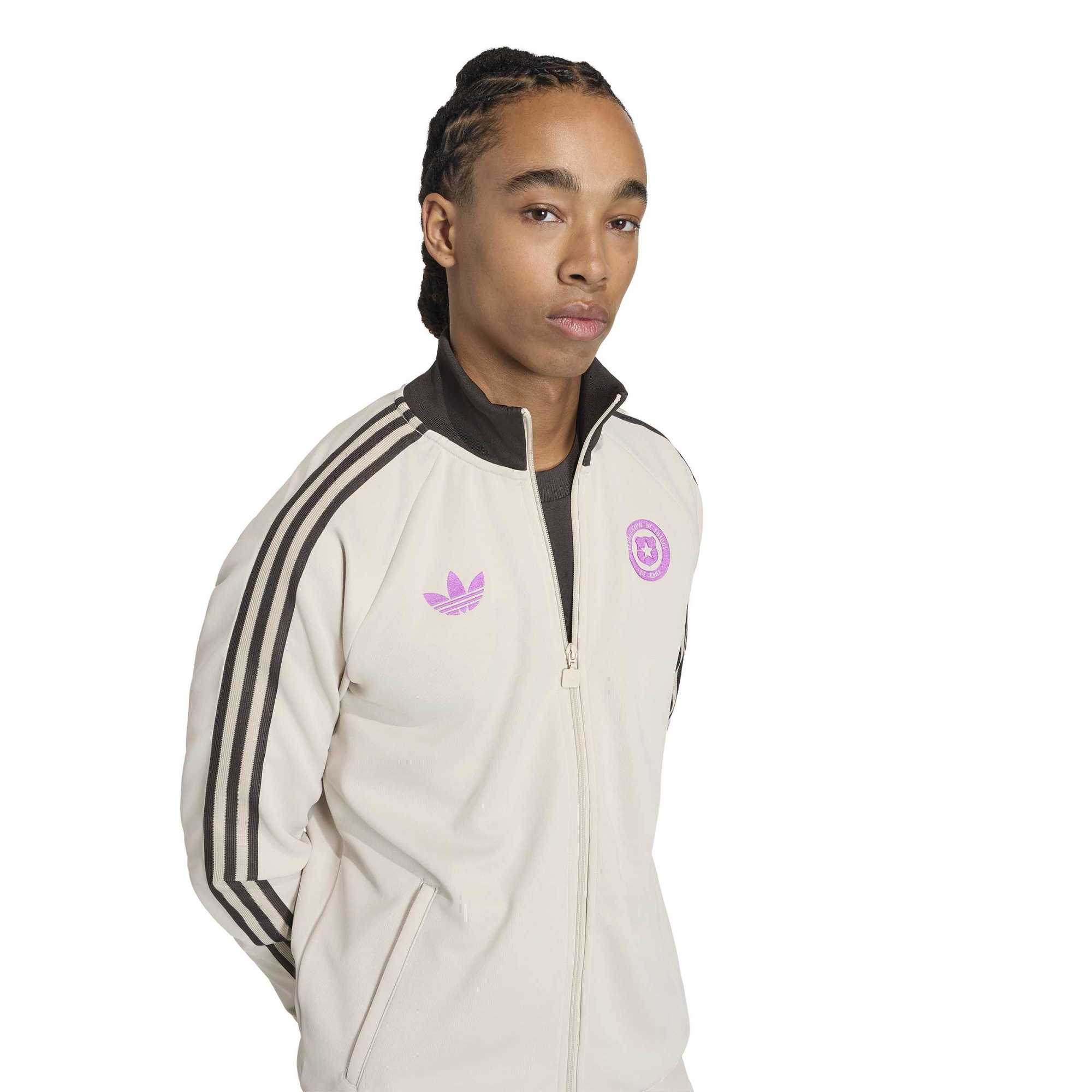 [SJH] Chile National Team Originals Full-Zip Track Jacket - Khaki