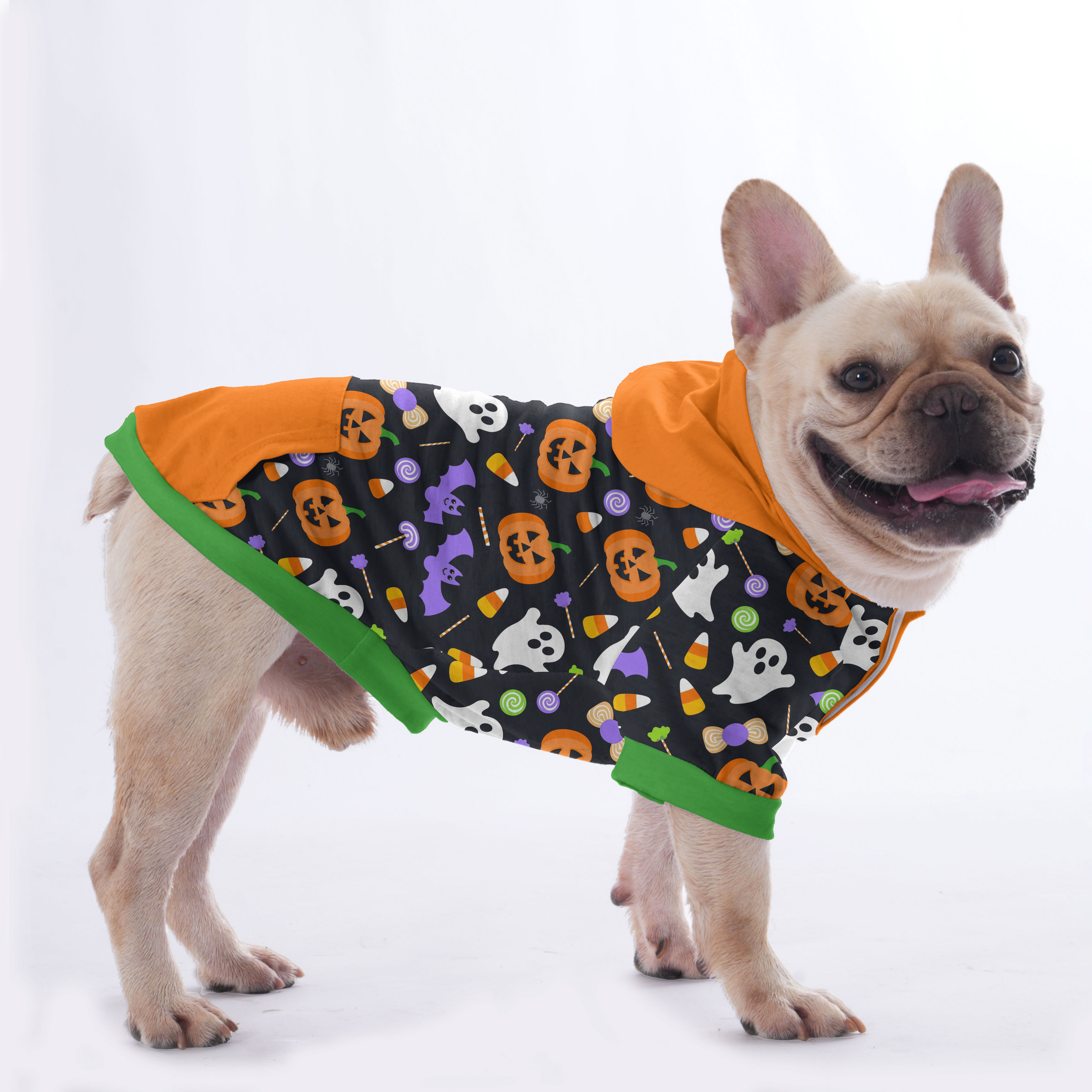 Street-Ready Sloopy - Halloween Hoodies For French Bulldog | Frenchie...