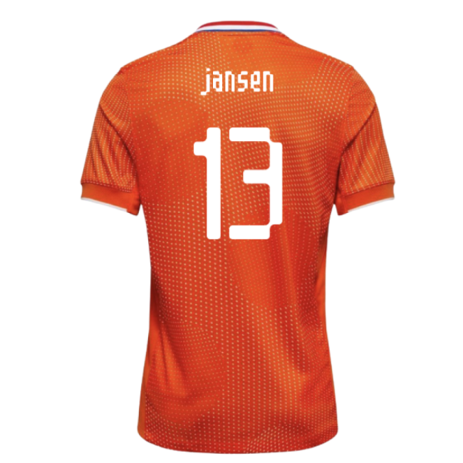 Jansen 13 Elite Style Netherlands Top Level Home Pro Shirt (Kids)