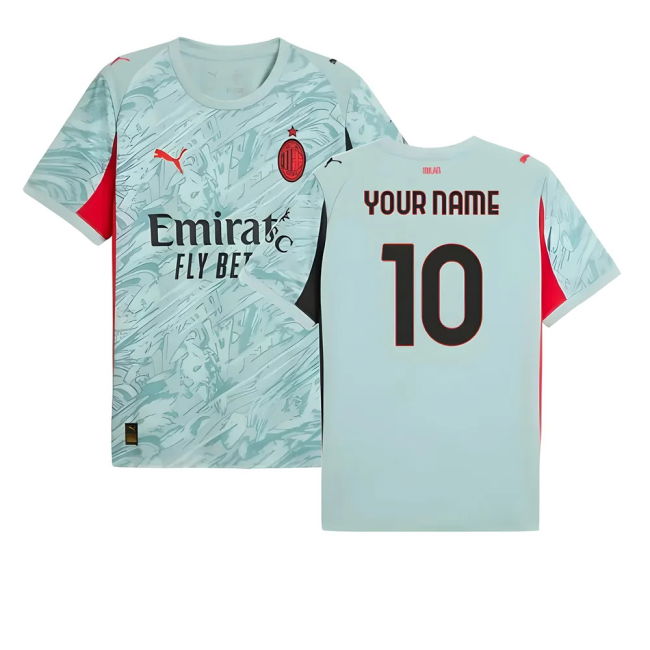 Official 2025-2026 AC Milan Serie A TIM Home Kit