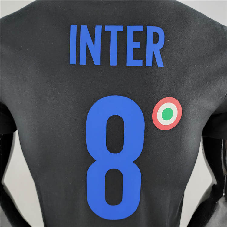 21-22 Inter Milan Champion Black T-Shirt - Official Replica 6728