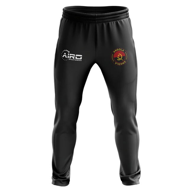 Top-Tier Angola Concept Football Training Pants (Black)