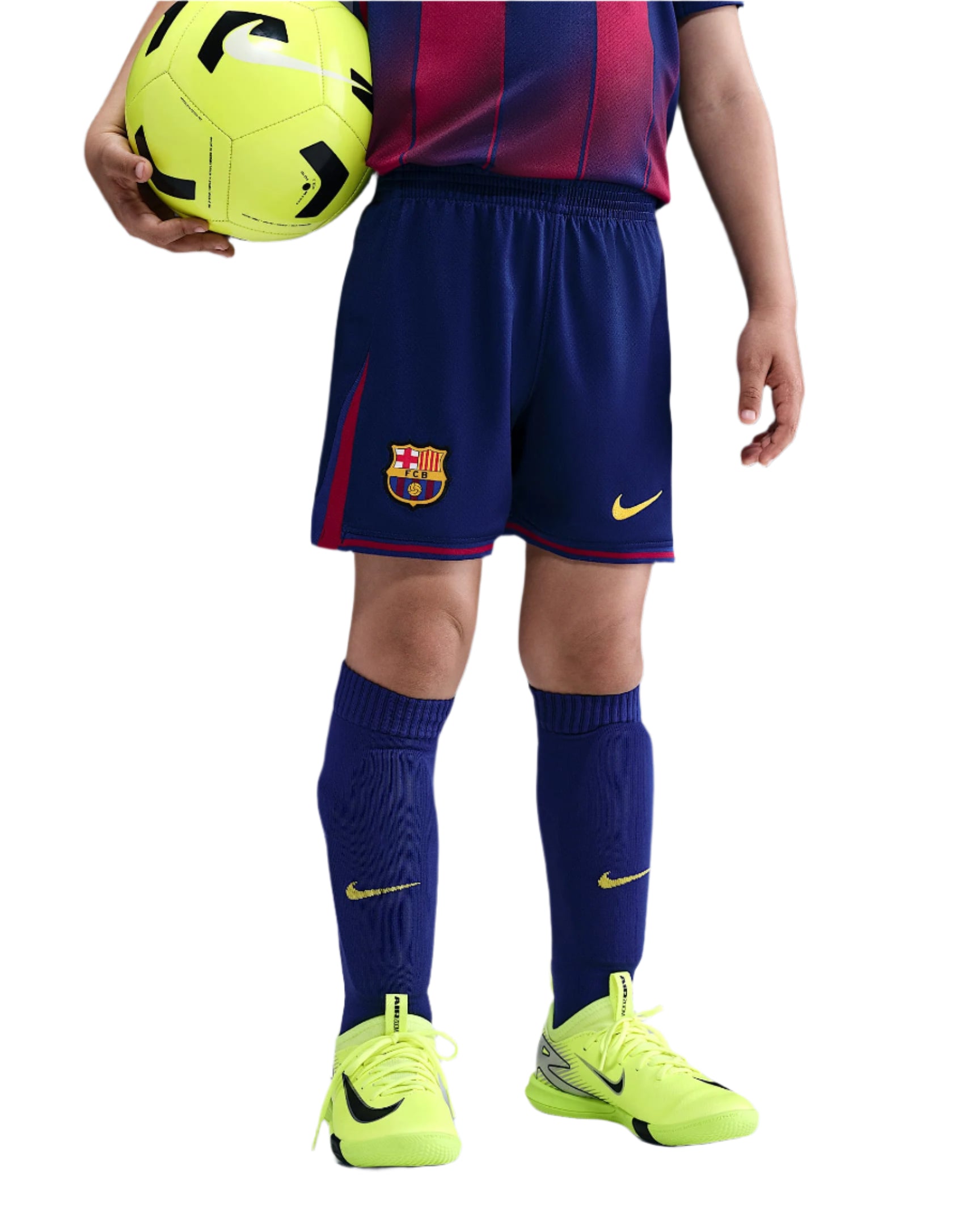 Barcelona Gold) 2025-2026 UCL Home Jersey – Authentic Shirt