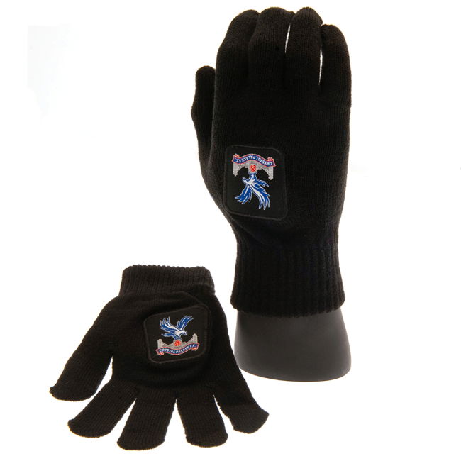 Adult Crystal Palace FC Knitted Gloves Junior
