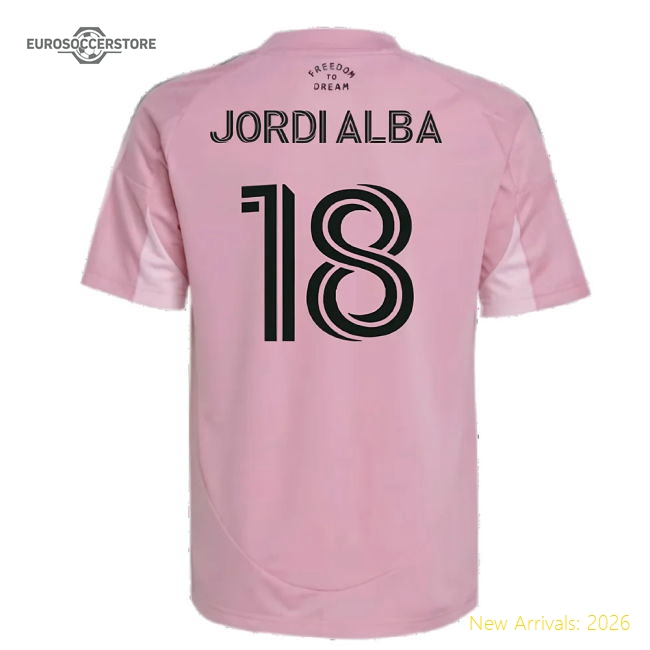 2025-2026 Football Team Kids Safe Jersey Jordi Alba Drycell