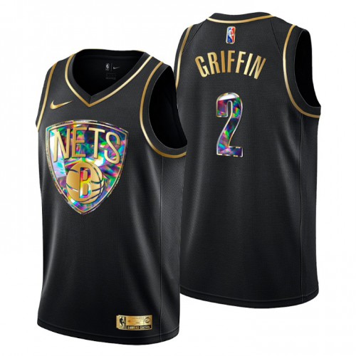 Nets Black Brooklyn Nets #2 Jersey - Value-Priced Premium Quality