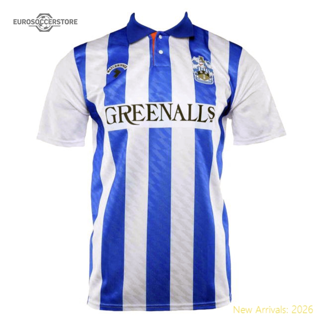 Official 1989-1990 Huddersfield Town Retro Home Shirt - Premium