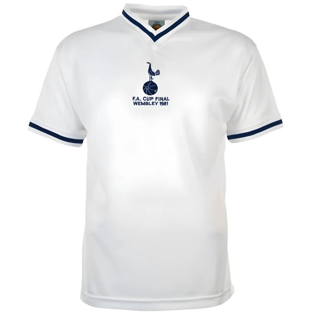 Tottenham Hotspur 1981 FA Cup Final Retro Shirt | Competitive Price