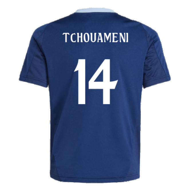 Real Madrid Tchouameni Elite Jersey Spanish Performance Fabric