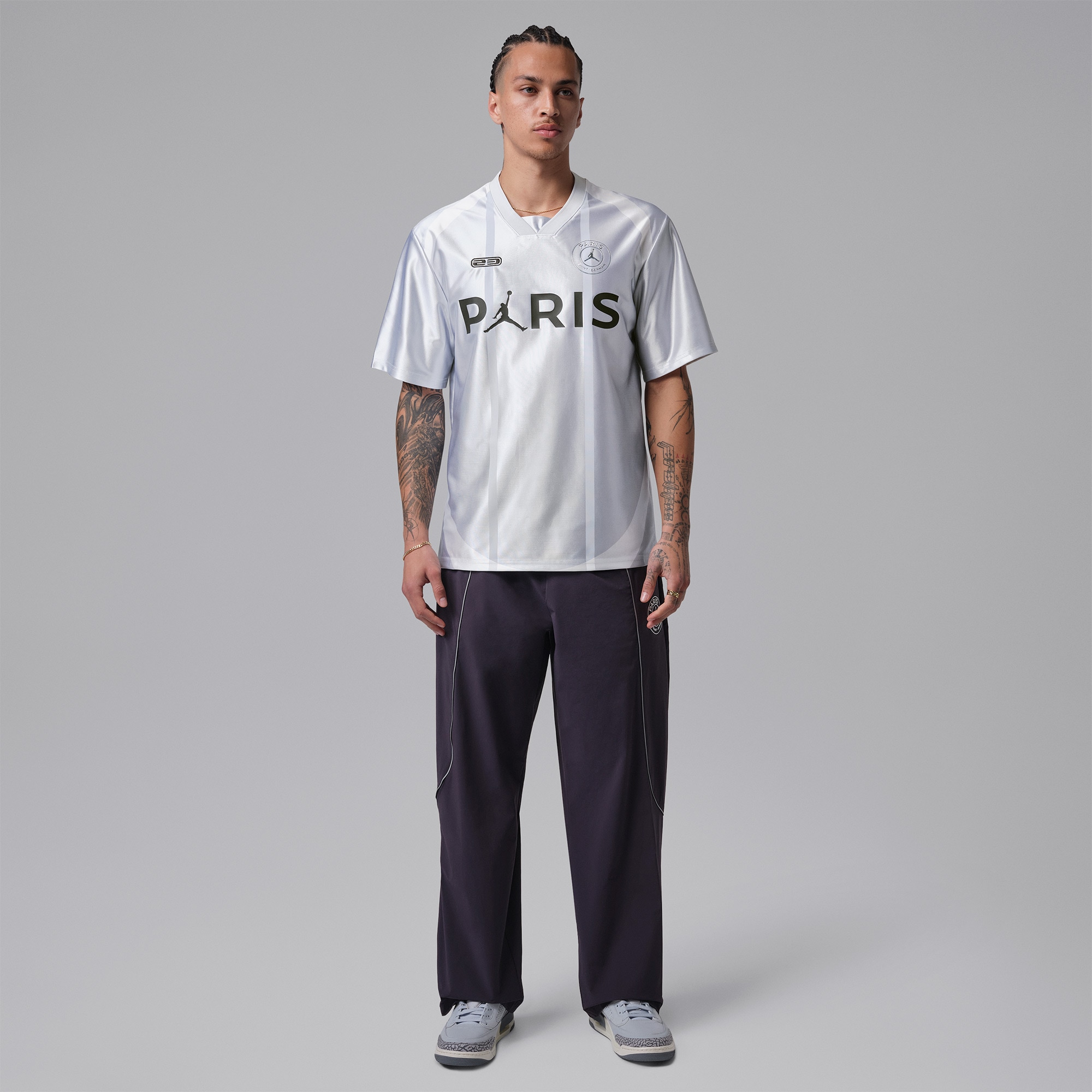 [LK] Paris Saint-Germain Lifestyle Jersey - Gray