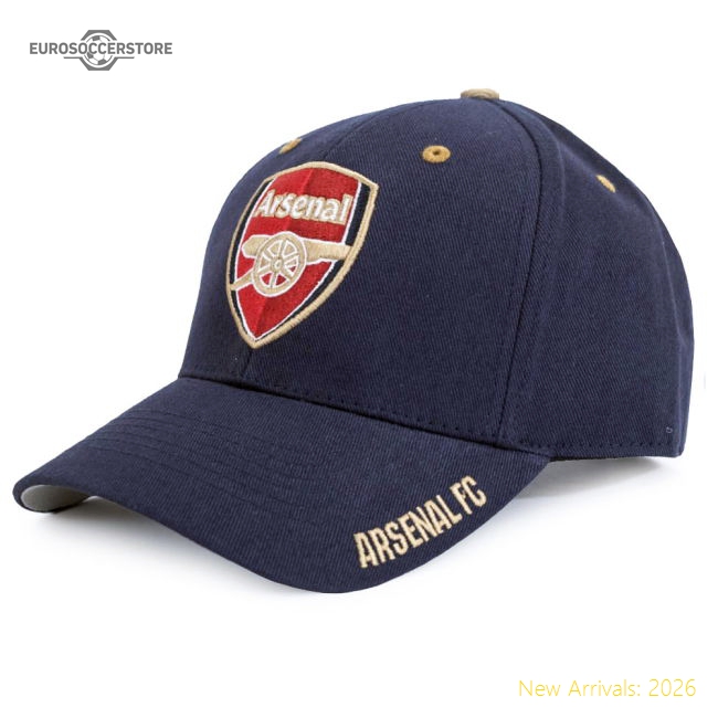 Official Arsenal Fc Navy Frost Mvp Cap - Premium Quality Football