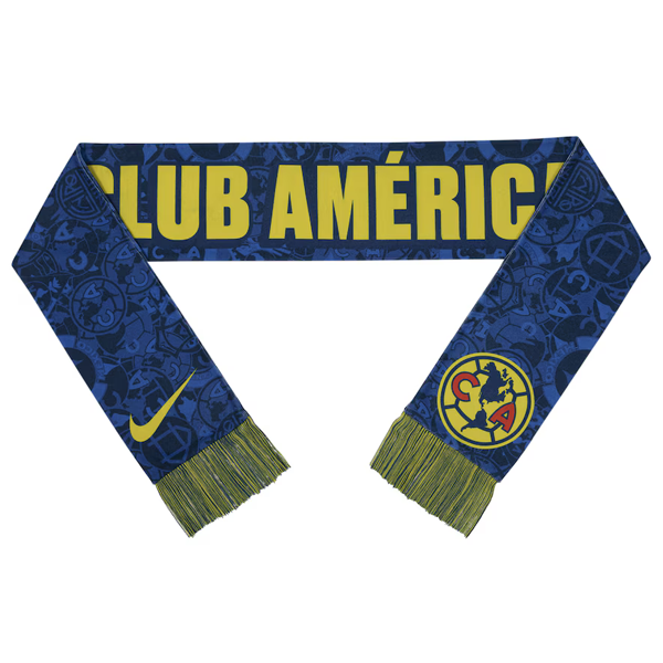 Club America Scarf 2024-2025 UCL Home Jersey – Authentic Shirt