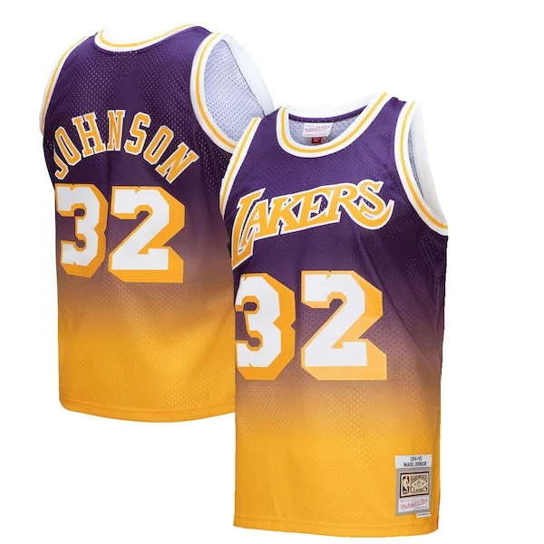 High-Quality Magic Johnson LAL Swingman Jersey - Budget Price