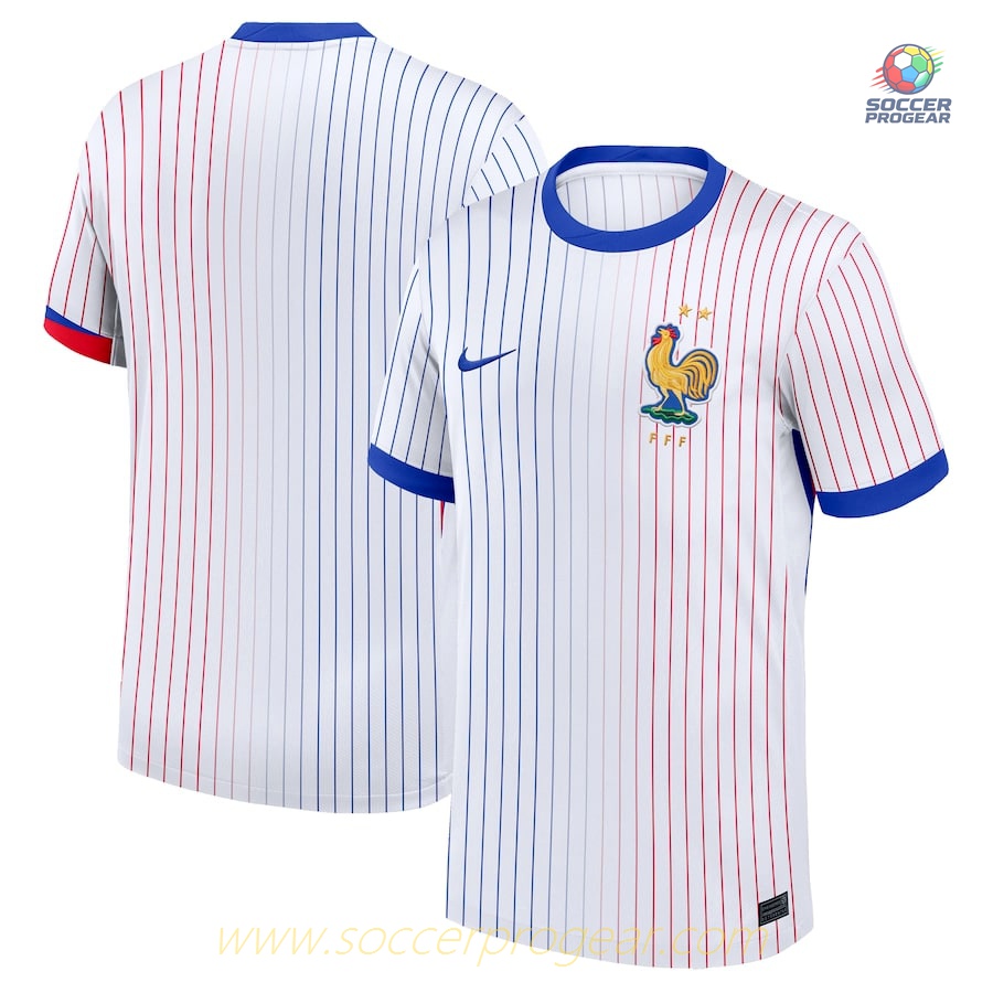 France Team Away Football Soccer Shirt 2024/25 Collection
