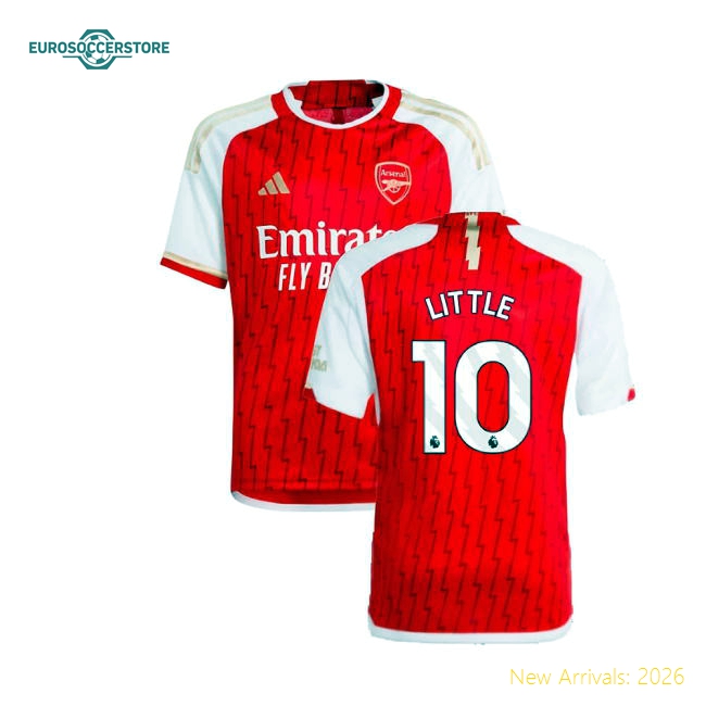 Child-friendly Arsenal Kids Little Jersey 2023-2024 Machine-washable