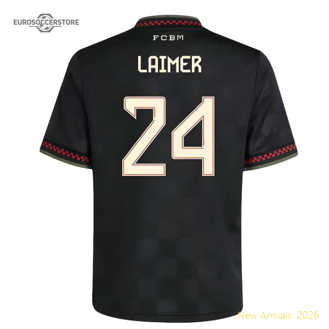Genuine 2025-2026 Bayern Munich Third Shirt (Kids) (Laimer 24)