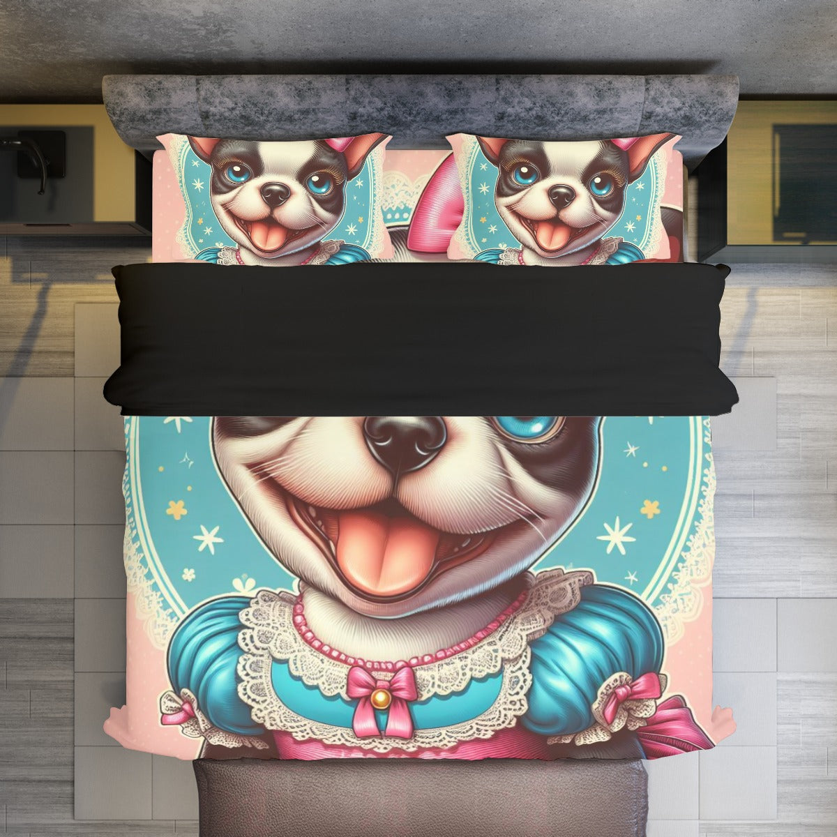 Scout - Duvet Cover Set for Boston Terrier lovers