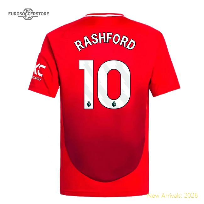 Authentic 2024-2025 Man Utd Home Mini Kit (rashford 10) - Premium