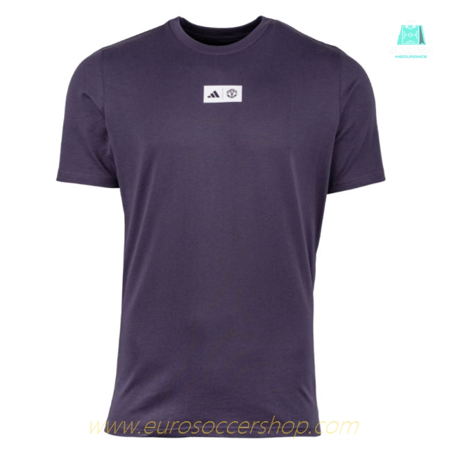 2025-2026 Man Utd Seasonal Graphic Tee (Trace Purple)