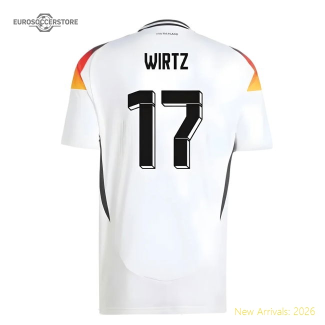 Germany 2024-2025 Home Shirt - Professional Climalite Ventilation