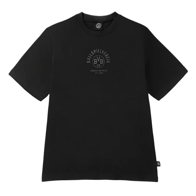 2024-2025 Dortmund Home Soccer Shirt (Black) | Moisture Wicking