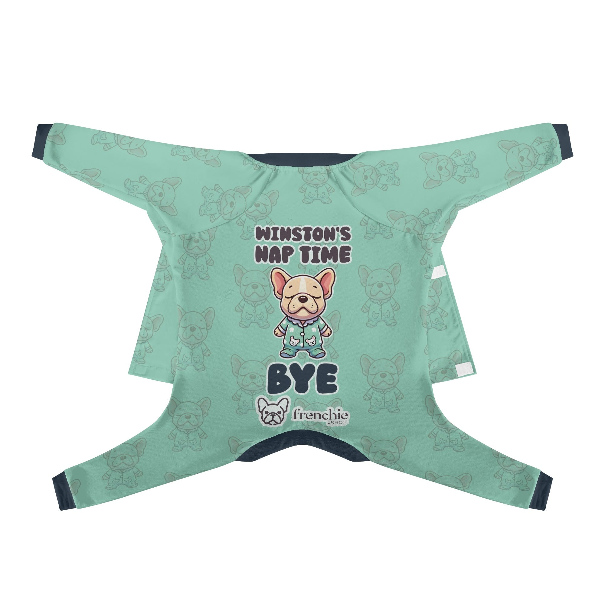 Chanel - Personalized French Bulldog Pajamas with Frenchie’s Name – Ultra-Soft, Cozy, and Adorably Stylish!