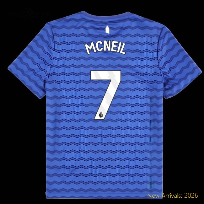 Child-friendly Everton Kids Jersey Mcneil 2025-2026 Drycell
