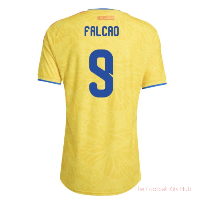 2026-2027 Colombia Authentic Home Shirt (Falcao 9)