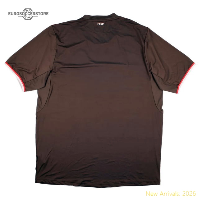 Official St. Pauli 2013-14 Home Shirt (Sponsorless) (Xxl) (Mint)