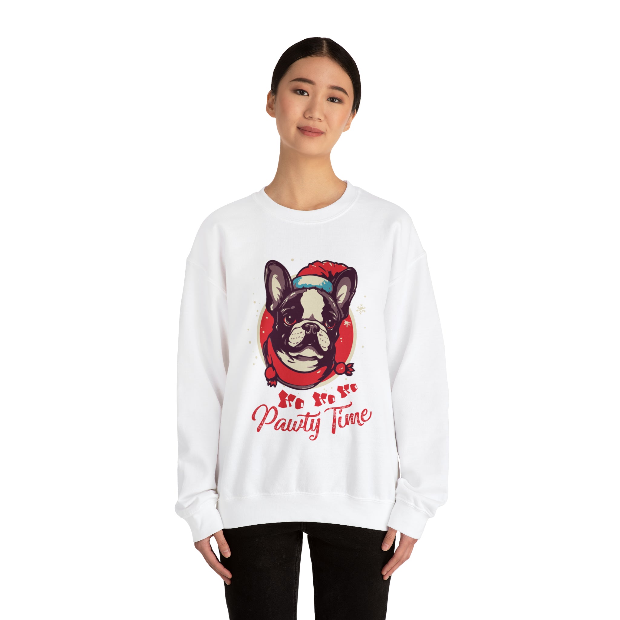 High-Quality Pet-Lover Pawty Time Sweater - Unisex Sweatshirt as a Gift