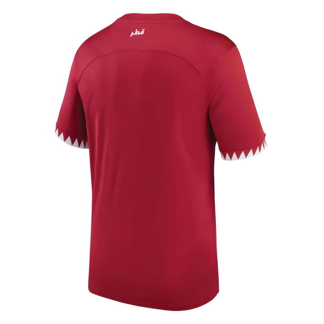 Premium-Quality 2022-2023 Qatar Home Shirt World-Class Elite