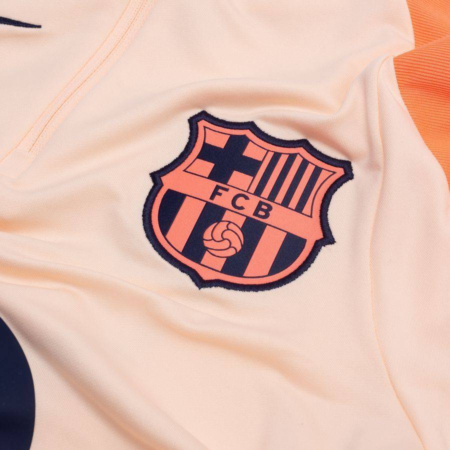 [EFKS] Barcelona Dri FIT Strike Drill Crimson Tint/Bright Mango/Midnight Training Navy